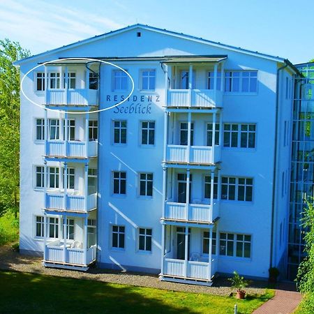 Residenz Seeblick Fewo 25 Mit Balkon Und Meerblick Sellin  Dış mekan fotoğraf