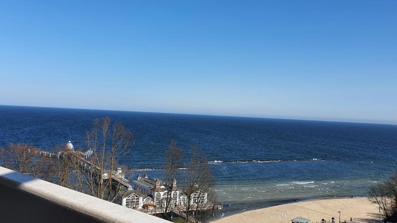 Residenz Seeblick Fewo 25 Mit Balkon Und Meerblick Sellin  Dış mekan fotoğraf